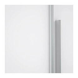 Armoire 2 portes battantes + 2 portes coulissantes - Blanc mat - L 270,3 x P 61,2 x H 210 cm - NARAGO pas cher