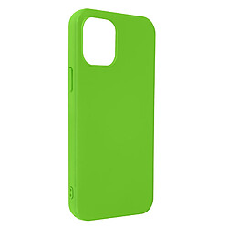 Avizar Coque iPhone 13 Mini Silicone Semi-rigide Finition Soft-touch vert