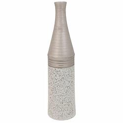 Vase Alexandra House Living Argent Céramique 13 x 53 x 13 cm