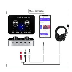 Table De Mixage Voix Changeante Compatible Téléphone Et Ordinateur YONIS pas cher