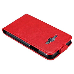 Acheter Cadorabo Coque Samsung Galaxy J1 2016 Etui en Rouge