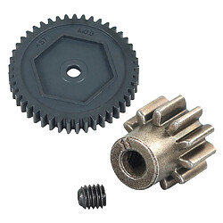 Les Dents De Moteur De L'engrenage Droit En Acier 45T 0.8M 11T S'adaptent à L'ensemble TRX-4