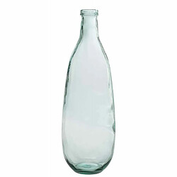 Paris Prix Vase Design en Verre Bouteille 75cm Transparent