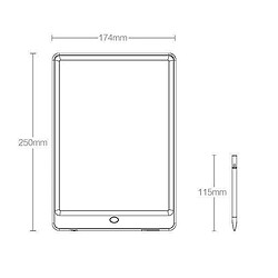 Avis Wewoo Tablette graphique vert LED écriture manuscrite Imagine dessin annonce