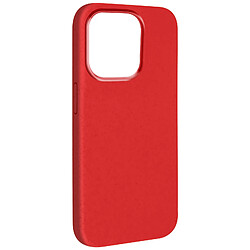 Avizar Coque pour iPhone 15 Pro Silicone Anti-traces Recyclable Classic Case Bio Rouge