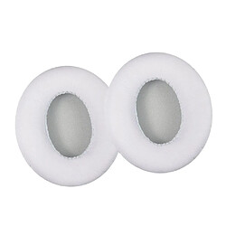 coussins d'oreille de remplacement coussins pour monster beats par dr.dre solo 1.0 blanc