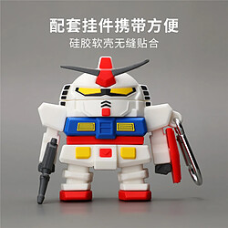 GUPBOO Airpods Coque Housse Étui Protecteur Compatible pour AirPods 3-Homme robot de dessin animé Gundam