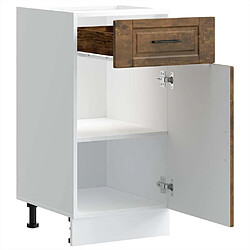 Acheter vidaXL Armoire de cuisine Porto chêne fumé bois d'ingénierie