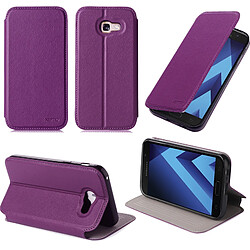 Xeptio Etui Samsung Galaxy A5 2017 4G Ultra Slim violet avec stand - Housse coque de protection