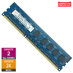 Barrette Mémoire 2Go RAM DDR3 Hynix HMT325U7BFR8C-H9 DIMM PC3-10600E - Reconditionné