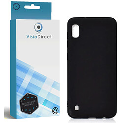 coque de protection pour Samsung A40 SM-A405 Noir souple silicone -Visiodirect-