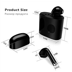 GUPBOO i7s TWS Mini casque sans fil Bluetooth Écouteurs intra-auriculaires stéréo avec micro de boîtier de charge pour tous les téléphones intelligents non i10 i9 i13 i14 pas cher