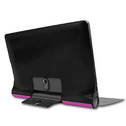 Acheter Wewoo Housse Coque Pour Lenovo Yoga Smart Tab Etui à rabat horizontal en cuir texturé avec support pliant à deux Violet