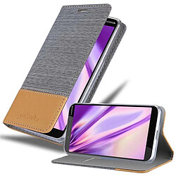 Cadorabo Coque Nokia 1 PLUS Etui en Gris