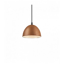 Ideal Lux Suspension Corten FOLK 1 ampoule Diamètre 43 Cm