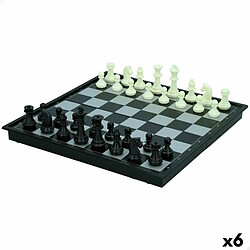 Color Baby Échecs et dames Colorbaby Plastique (6 Unités)