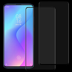 Wewoo Film de verre trempé de plein écran pour 2 PCS 9H 2.5D Xiaomi Redmi K20 / Redmi K20 Pro