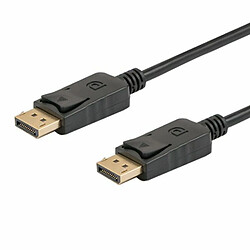 Savio CL-136 câble DisplayPort 2 m Noir