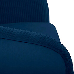 Atmosphera, Createur D'Interieur Fauteuil Solaro Bleu - Atmosphera pas cher