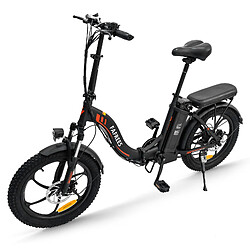 [BK] Fafrees F20 Bicycle de montagne électrique pliant,noir