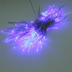 Wewoo Guirlande bleu pour fête de noël 220V avec 8 modes d'affichage 100 LED chaîne décoration lumière 10m