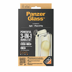 Film Protecteur pour Téléphone Portable Panzer Glass B1174+2811 Apple iPhone 15 Plus pas cher