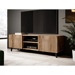 Bestmobilier Come - meuble TV - bois - 150 cm - style contemporain