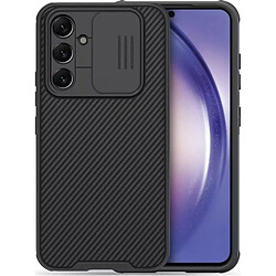 Alive Records Nillkin CamShield Coque pour Samsung Galaxy A54 - Housse arrière avec curseur de caméra Noir