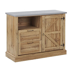 Beliani Commode en bois clair TORONTO