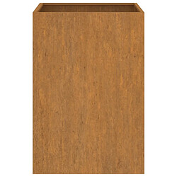 Acheter vidaXL Jardinière 52x48x75 cm acier corten