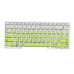 Peau De Clavier En Silicone Pour Dell Latitude E5480 E5490 Dégradé Vert