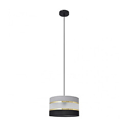 Helam Suspension Helen Tissu,Fer Noir,or,gris 1 ampoule 90cm