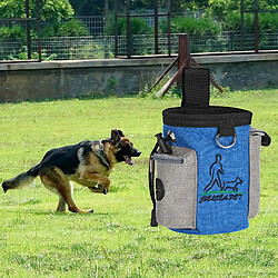 Acheter Sac De Formation Durable Pour Chien Pochette De Voyage Avec Cordon De Serrage Pour Chiens Porte-jouets Bleu Foncé