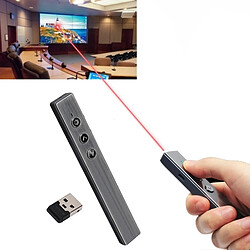 Wewoo Télécommande Présentateur sans fil PowerPoint PPT Clicker Présentation Stylo Laser Pointer Flip Pen