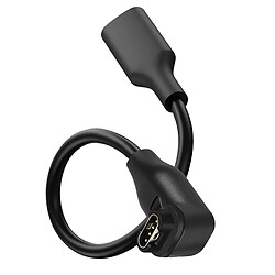 Avizar Adaptateur USB-C pour Chargeur Garmin Design Compact 15cm Noir