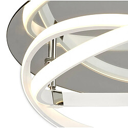 Acheter Inspired Blanco Flush 30W LED 4000K, 2500lm, Blanc/Blanc Acrylique/Miroir Clair, 3 ans de Garantie