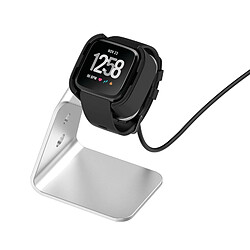 Station D'accueil De Chargeur Pour Montre Fitbit Versa2 Avec Cordon De 4,5 Pieds Argent pas cher