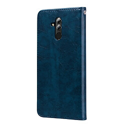 Avis Wewoo Etui à rabat horizontal en cuir de style business à texture cire pour Huawei Mate 20 Lite, avec support