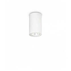 Ideal Lux Plafonnier Blanc TOWER 1 ampoule Diamètre 7 Cm