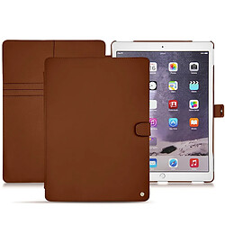 Housse cuir Apple iPad Pro 12.9' (2017) - Rabat portefeuille - Marron ( Nappa - Pantone #8B4720 ) - NOREVE