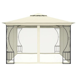 Avis Maison Chic Tonnelle | Pergola avec moustiquaire 300x400x265 cm Crème -GKD52637