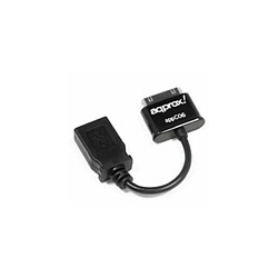 Approx APPC06 Adaptateur USB à 30 Broches pour Samsung Galaxy Tab 3 Noir