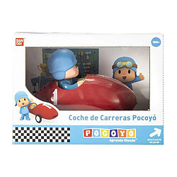 Voiture de course Bandai Pocoyó avec son (28 x 20 x 17,5 cm)