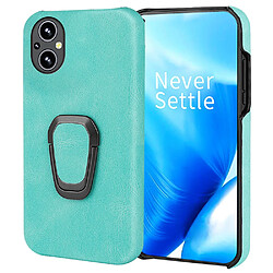 Coque en TPU + PU avec béquille rotative, vert clair pour votre OnePlus Nord N20 5G