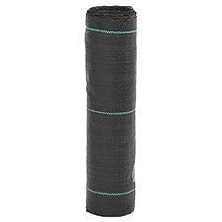 vidaXL Membrane anti-mauvaises herbes noir 0,5x200 m PP