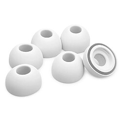 OKULI 6 x Écouteurs en Silicone Embouts d'oreilles pour Apple AirPods Pro Casque Écouteurs - Grand