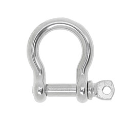 Ensemble De Chaîne De Bateaux Marins Manille D'arête Captive Broche 304 Acier Inoxydable 4mm