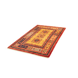 Vidal Tapis de laine 165x109 rouge Kashkuli