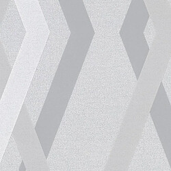 Noordwand Papier peint Topchic Graphic Lines Diamonds Gris