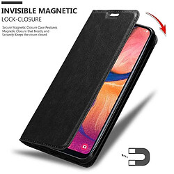 Acheter Cadorabo Coque Samsung Galaxy A10e / A20e Etui en Noir